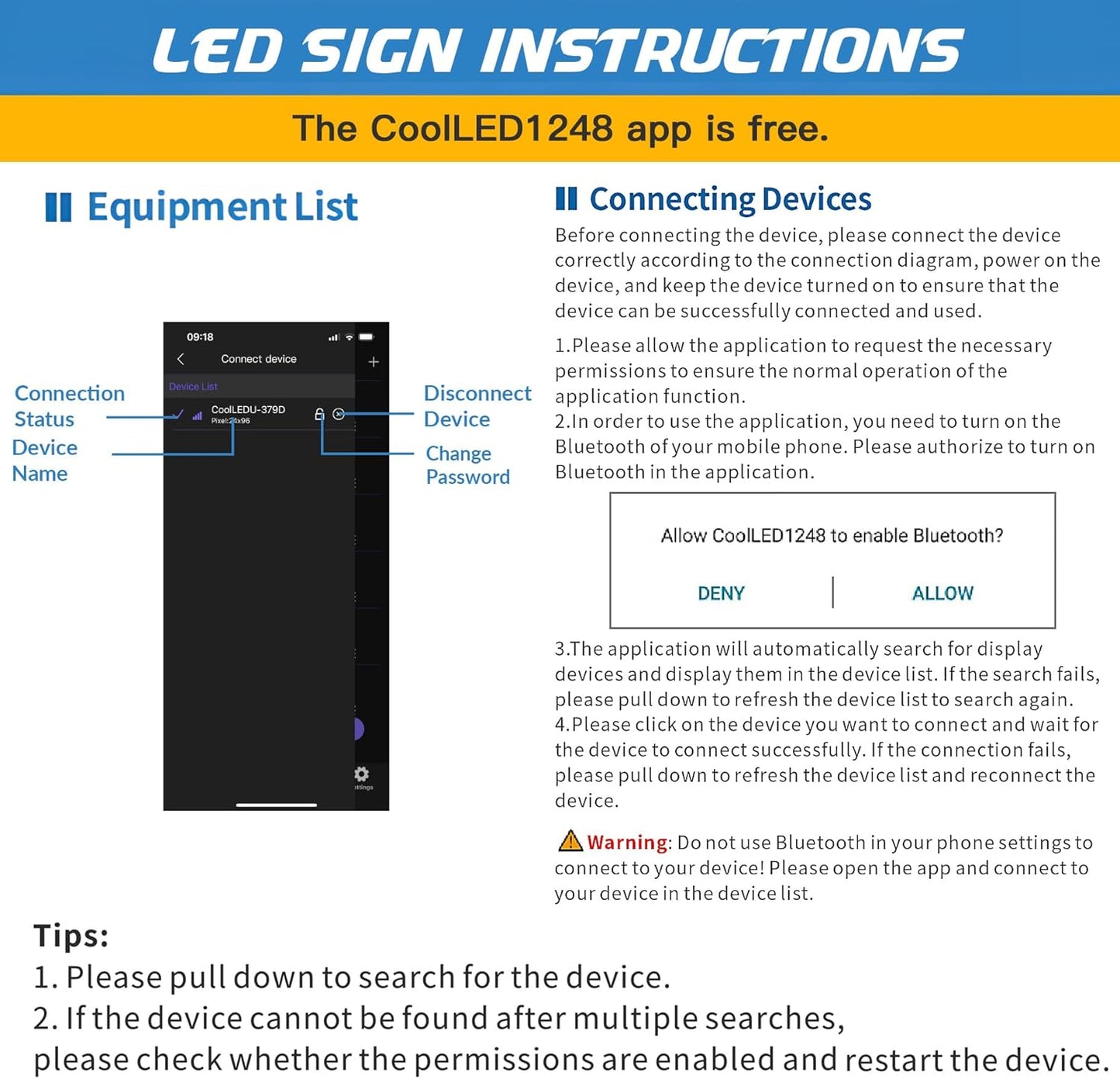 LED Devil Eyes Car Display Screen - 23x5 Inch Programmable Full Color Display