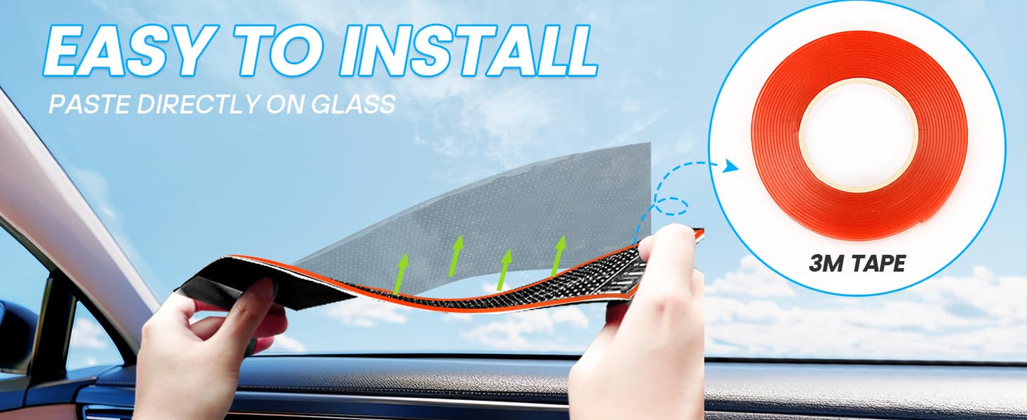 Double Row LED Car Display 26.9x11.9cm Bluetooth APP Control Programmable Sign